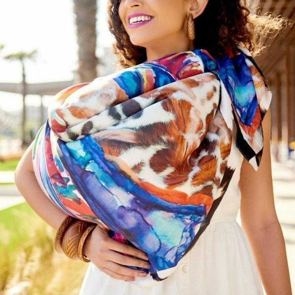 Sassy Jones Batik Oversized Scarf